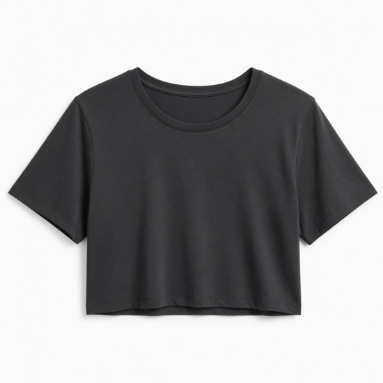 Crop Tops T-shirts Sexy t Shirts for Females t Shirts Printing T-shirt