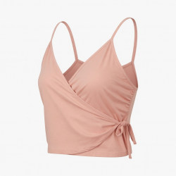 New Solid Color Summer Wrap Chest All-match Bottoming Shirt Cropped tank Top