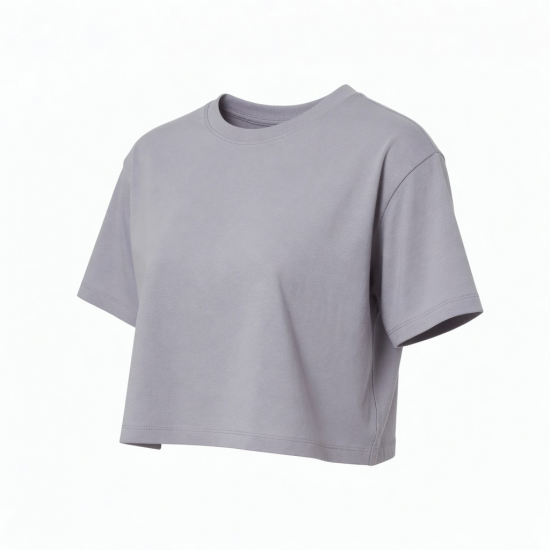 Cropped Tshirts for Crop Tops for Loose Yoga Wear Short Sleeves Clothing Fitness Tops