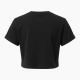 Round Neck Casual Workout Yoga Tees Short Sleeve Solid Cropped Cotton Crop Top T-Shirts