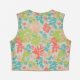 Summer Casual Crop Tops Sleeveless Polyester T-Shirts O-Neck Digital Printing Fashionable Styles Price