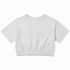 High-Waisted Breathable Cute Crop Top T-Shirt 210g Pure Cotton Loose Short-Sleeved Sport Top Yoga Fitness