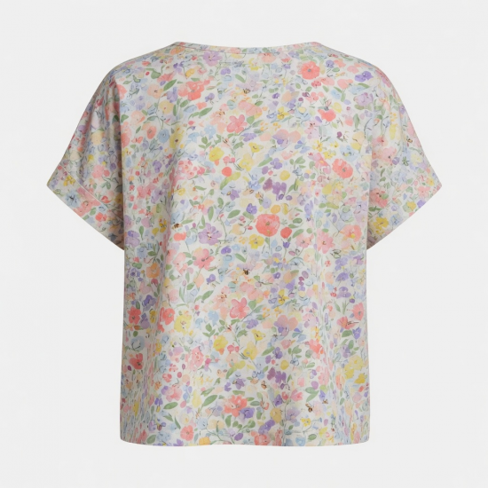 G00174C Summer Print Tops