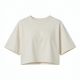 Crop Top Oversized Short T Shirts Design Crop Half Sleeve Drop Shoulder T-shirts Crop Tops