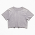 Crop Top T-Shirt Acid Wash Vintage Cut Cotton Tshirts Sexy Girl for Tee Cropped T-shirt Streetwear Lower